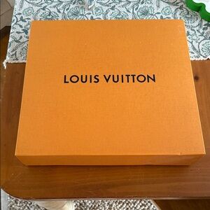 Louis Vuitton Orange Branded Gift Box